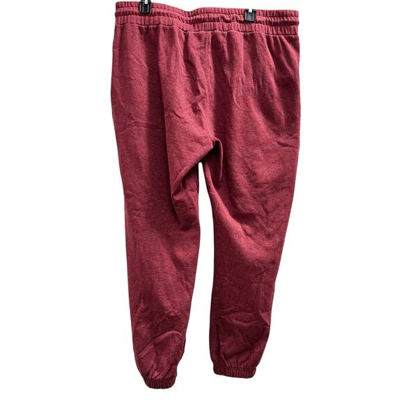 HARRY POTTER Hogwarts Up to No Good Heathered Red sweatpants logo plus sz XXL - Picture 2 of 5